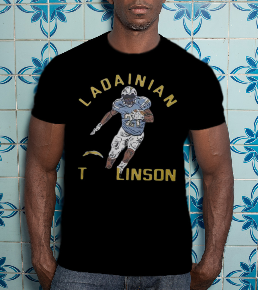 Ladainian Tomlinson Chargers 21 NFL Football T-Shirt