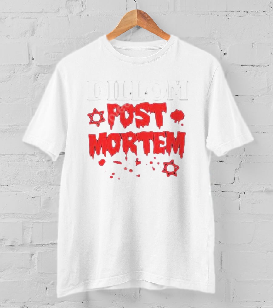 Dillom Post Mortem Lali Posando Merch T-Shirt