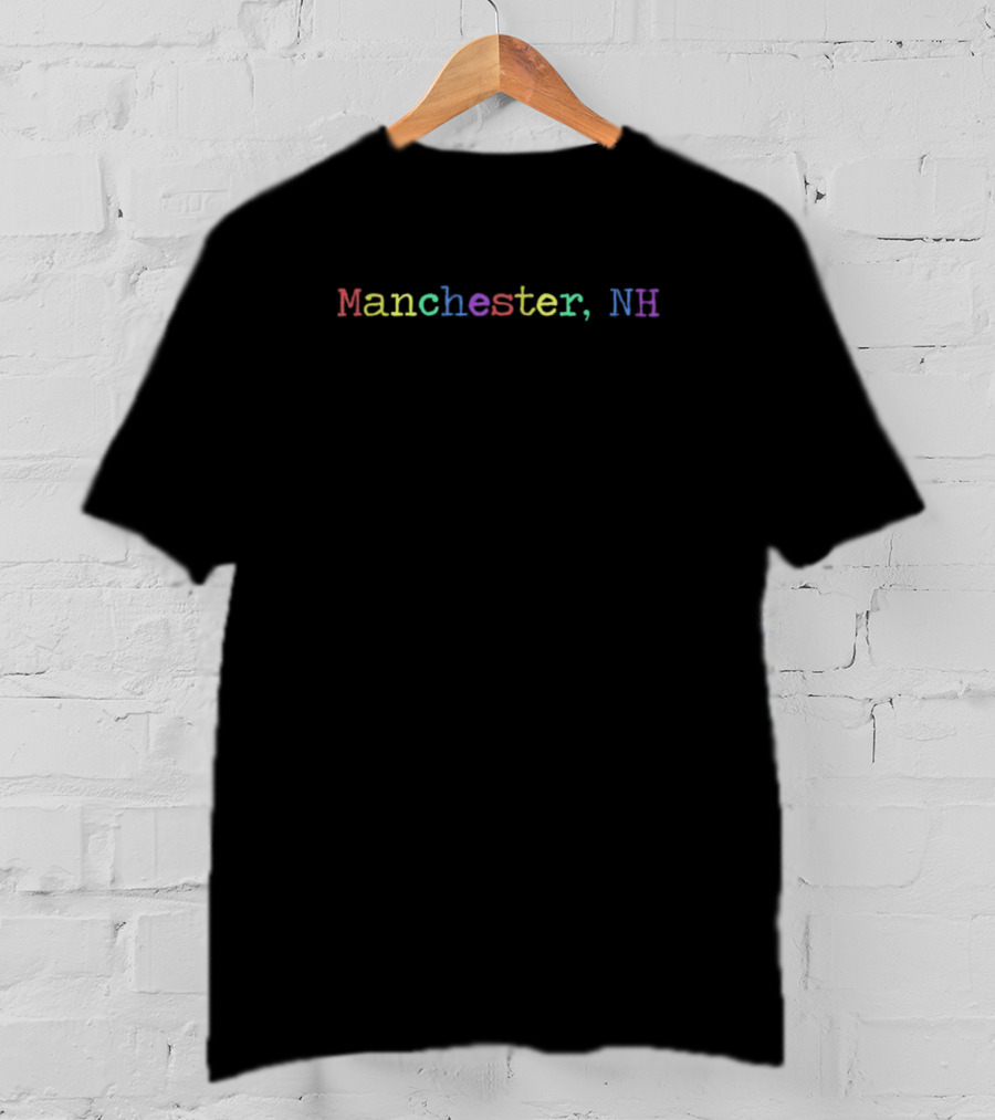 Manchester NH Rainbow Pride T-Shirt
