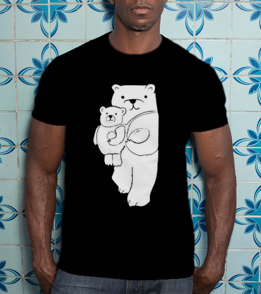 Nathan W Pyle Illinois Bear And Cub Duo T-Shirt
