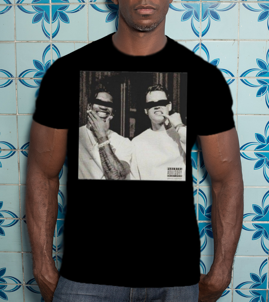 Bengalsgraphics They Are Burning All The Witches So Light Me Parental Advisory Duo With Black Bars T-Shirt