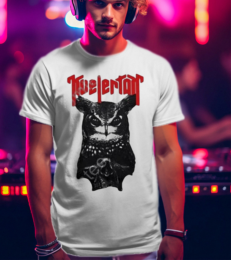 Kvelertak Krøterveg Owl Metal Band T-Shirt