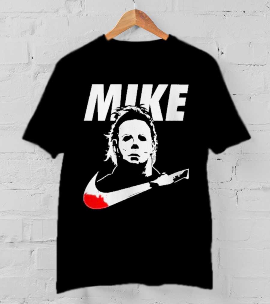 Mike Myers Parody Mask Knife Halloween T-Shirt