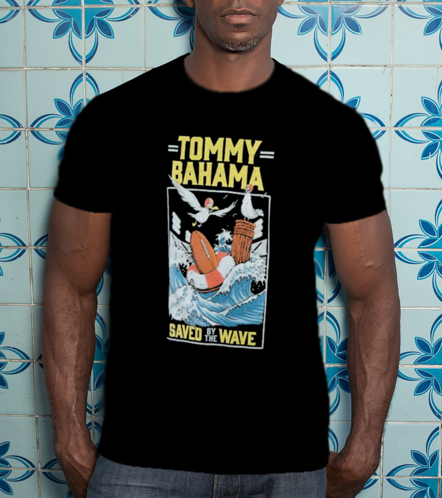Tommy Bahama Ohio State Buckeyes Saved By The Wave T-Shirt