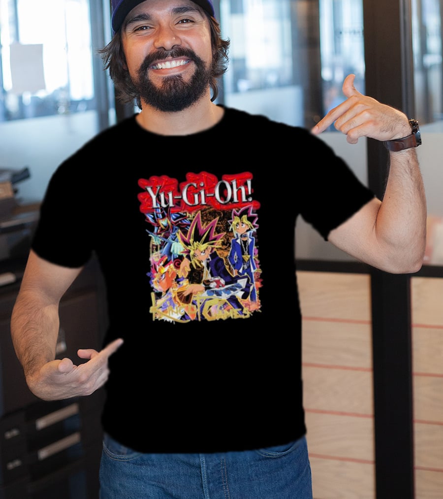 Yu-Gi-Oh King Of Games Featuring Iconic Duelists And Characters T-Shirt