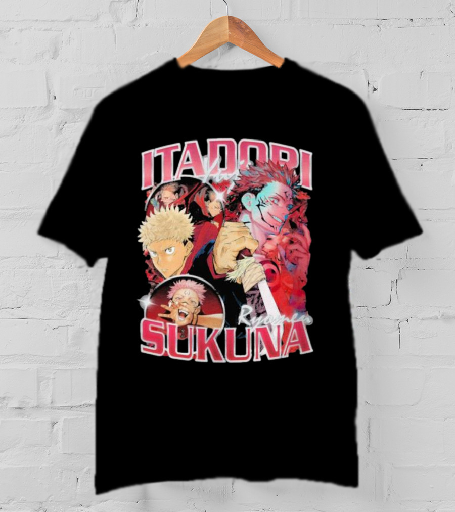 Itadori Yuji Ryomen Sukuna Jujutsu Kaisen Manga T-Shirt