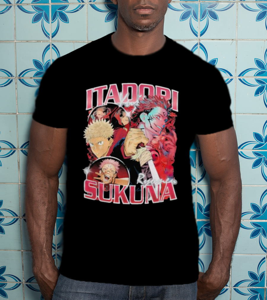 Itadori Yuji Ryomen Sukuna Jujutsu Kaisen Manga T-Shirt