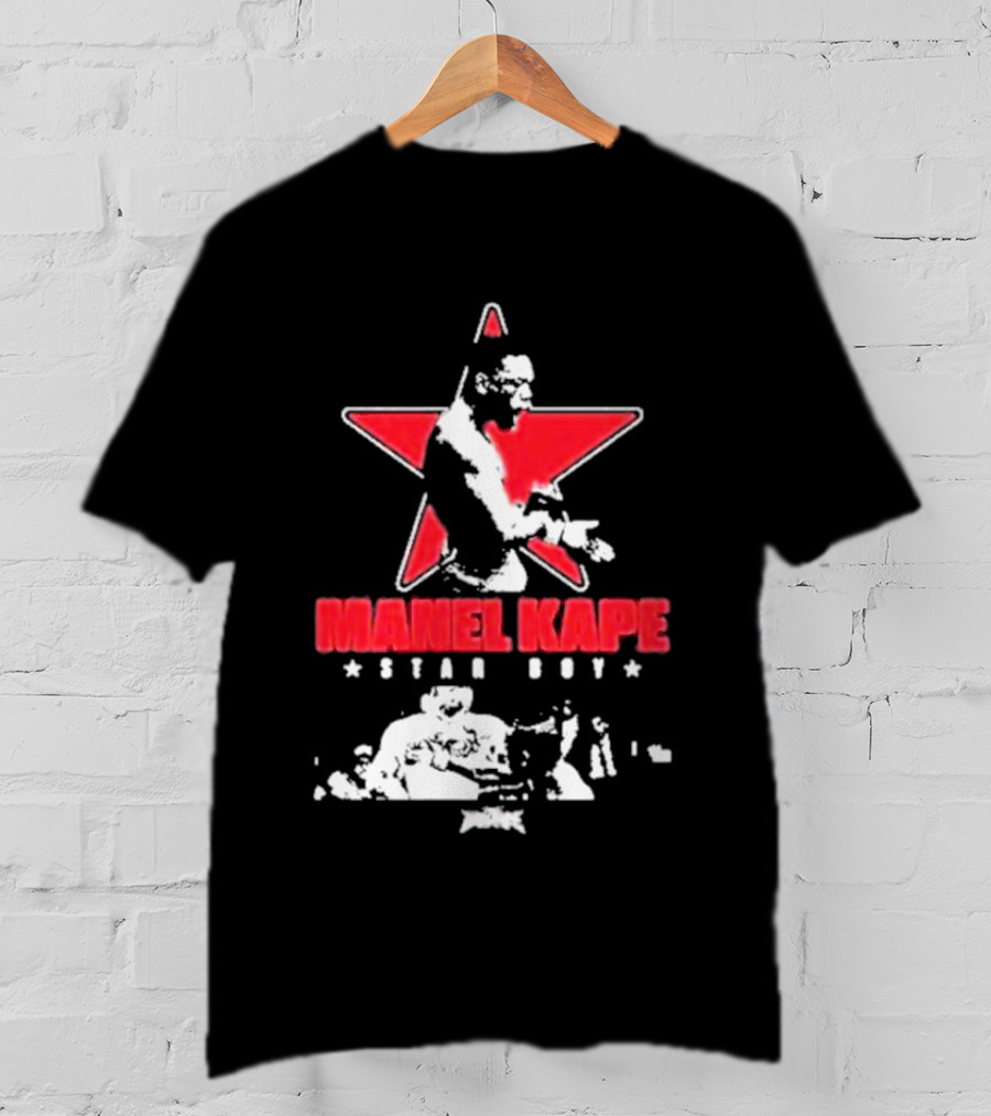 Manel Kape Star Boy Full Violence Red Star Iconography T-Shirt