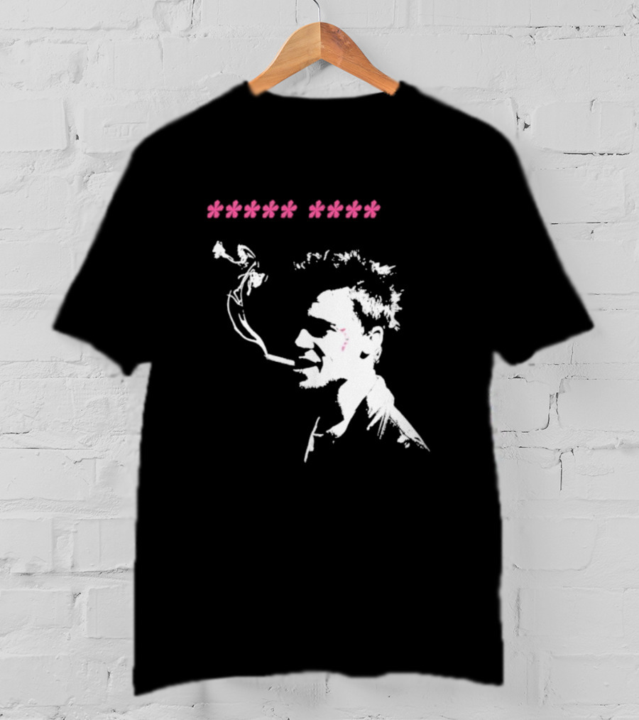 Tyler Durden Smoking Asterisk T-Shirt