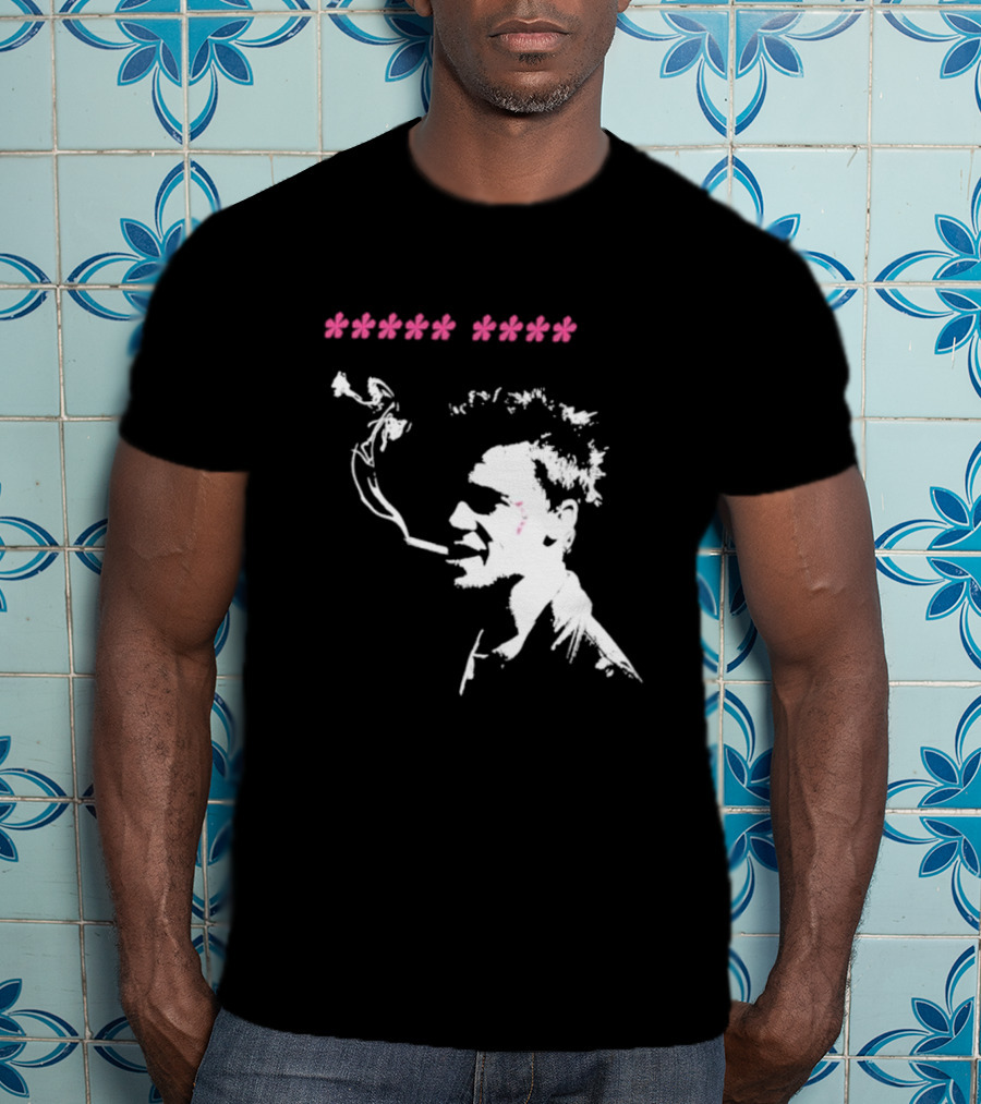 Tyler Durden Smoking Asterisk T-Shirt