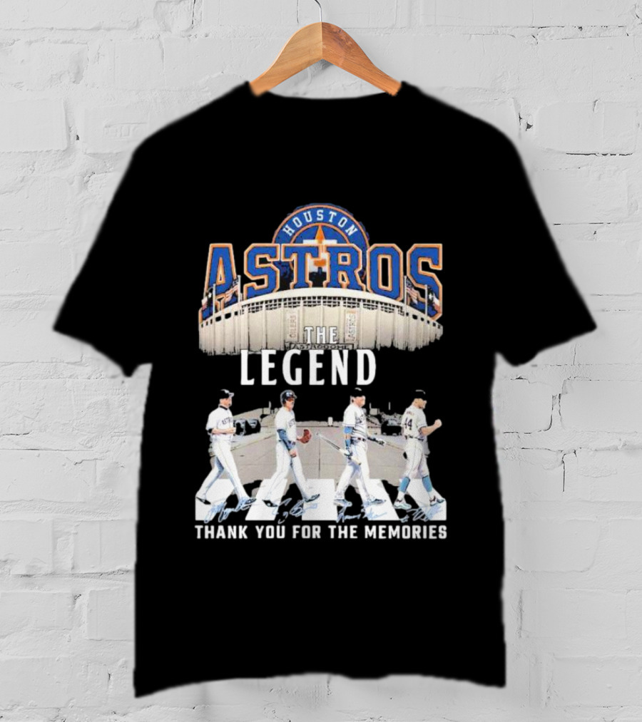 Houston Astros The Legend Thank You For The Memories T-Shirt