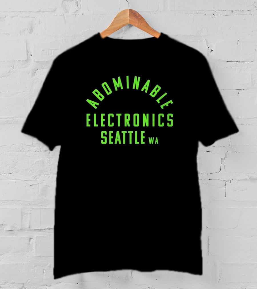 Abominable Electronics Seattle WA T-Shirt