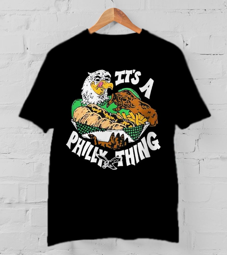 Philadelphia Eagles It's A Philly Thing Homage NFL X Guy Fieri's Flavortown T-Shirt