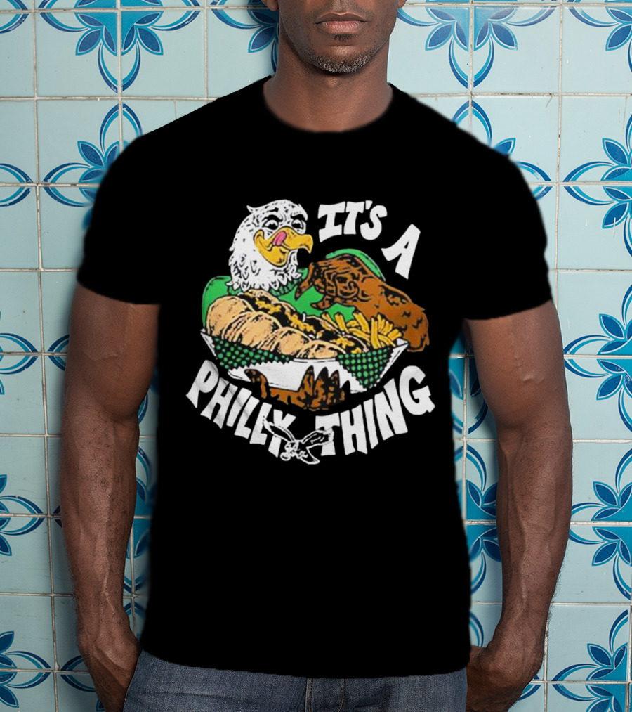Philadelphia Eagles It's A Philly Thing Homage NFL X Guy Fieri's Flavortown T-Shirt