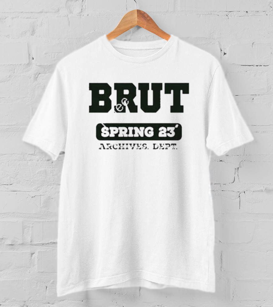 BRUT Spring 23 Archives Dept Brut Clothing T-Shirt
