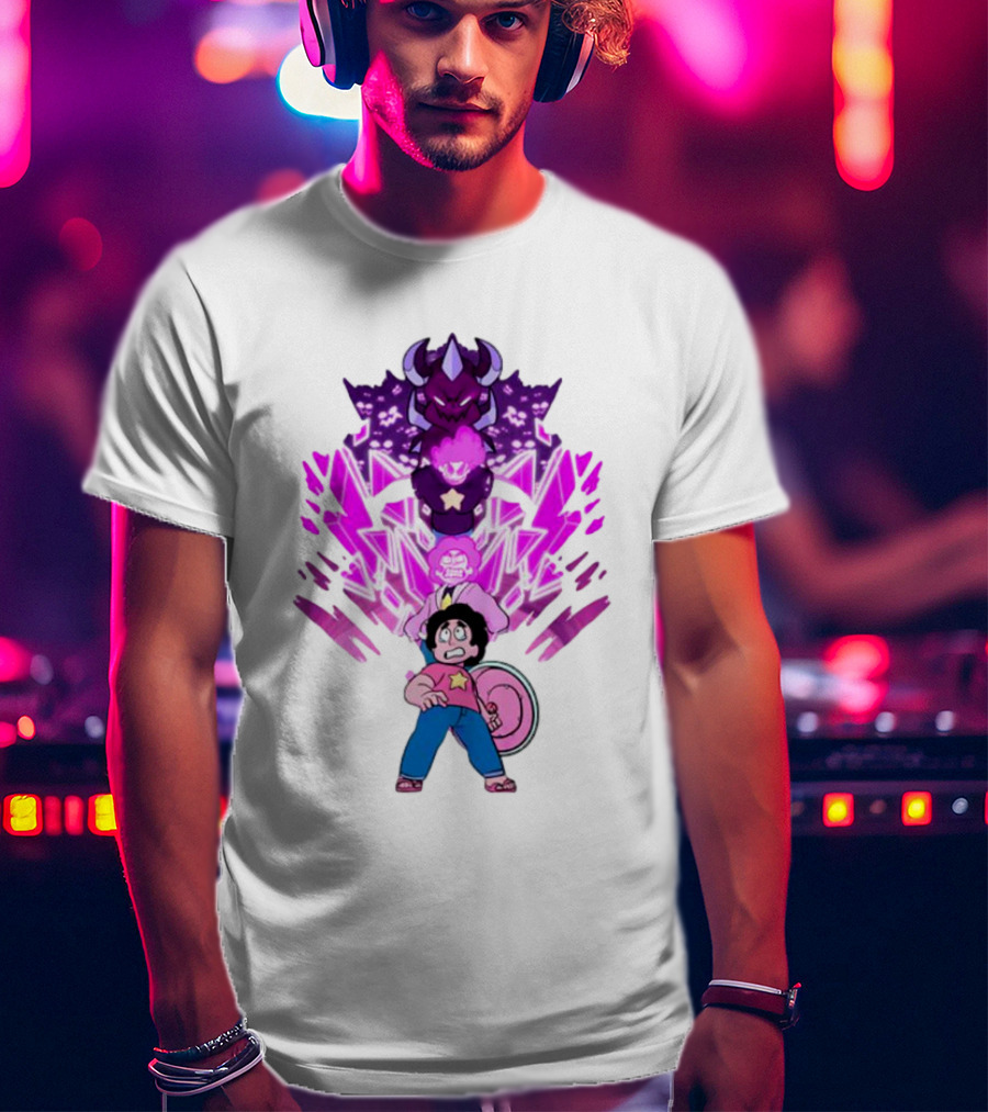 Jakeneutron Steven Universe Dark Fusion Transformation T-Shirt