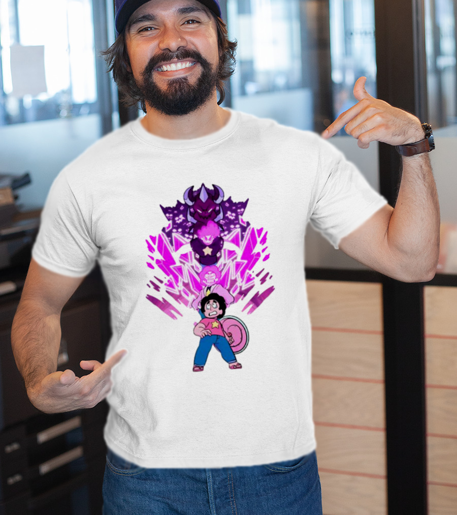 Jakeneutron Steven Universe Dark Fusion Transformation T-Shirt