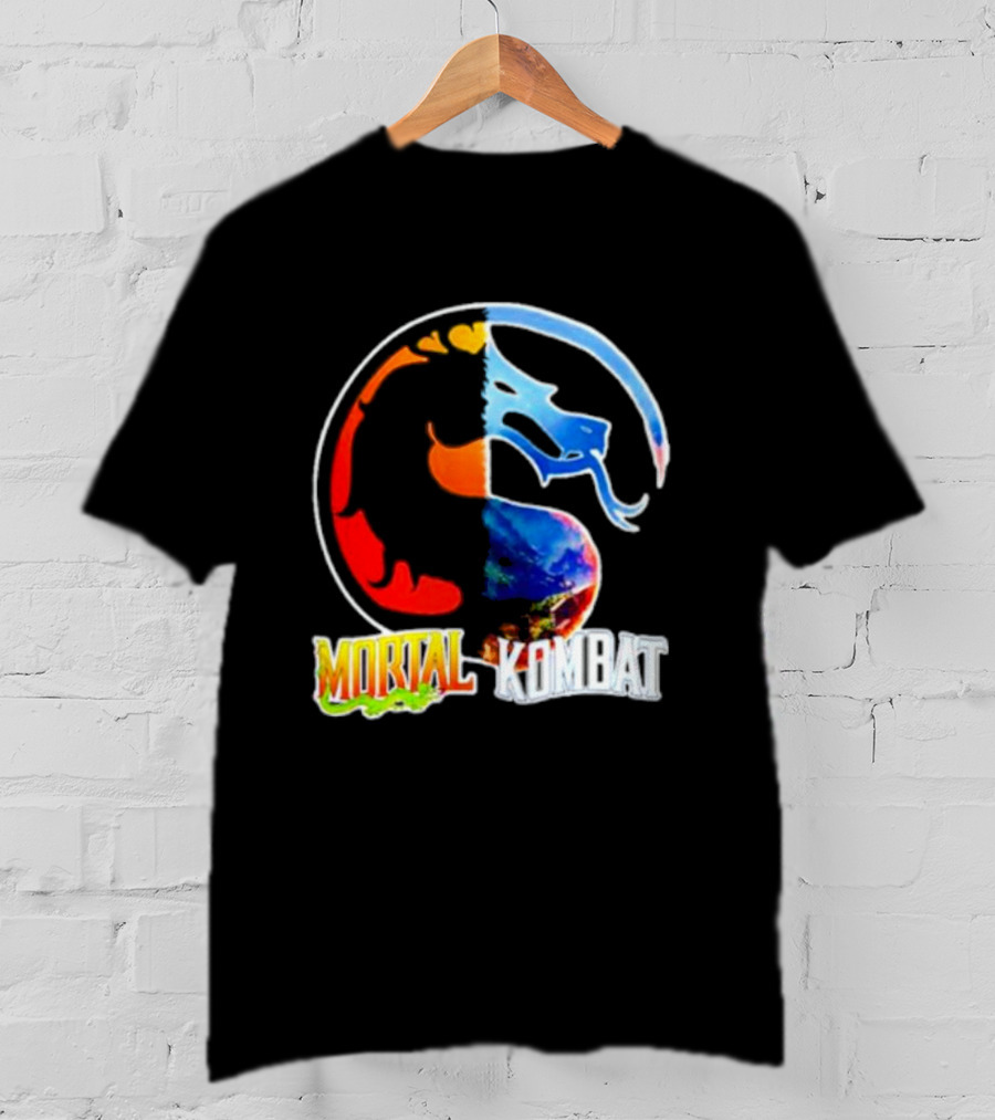 Mortal Kombat Dual-Color Dragon T-Shirt