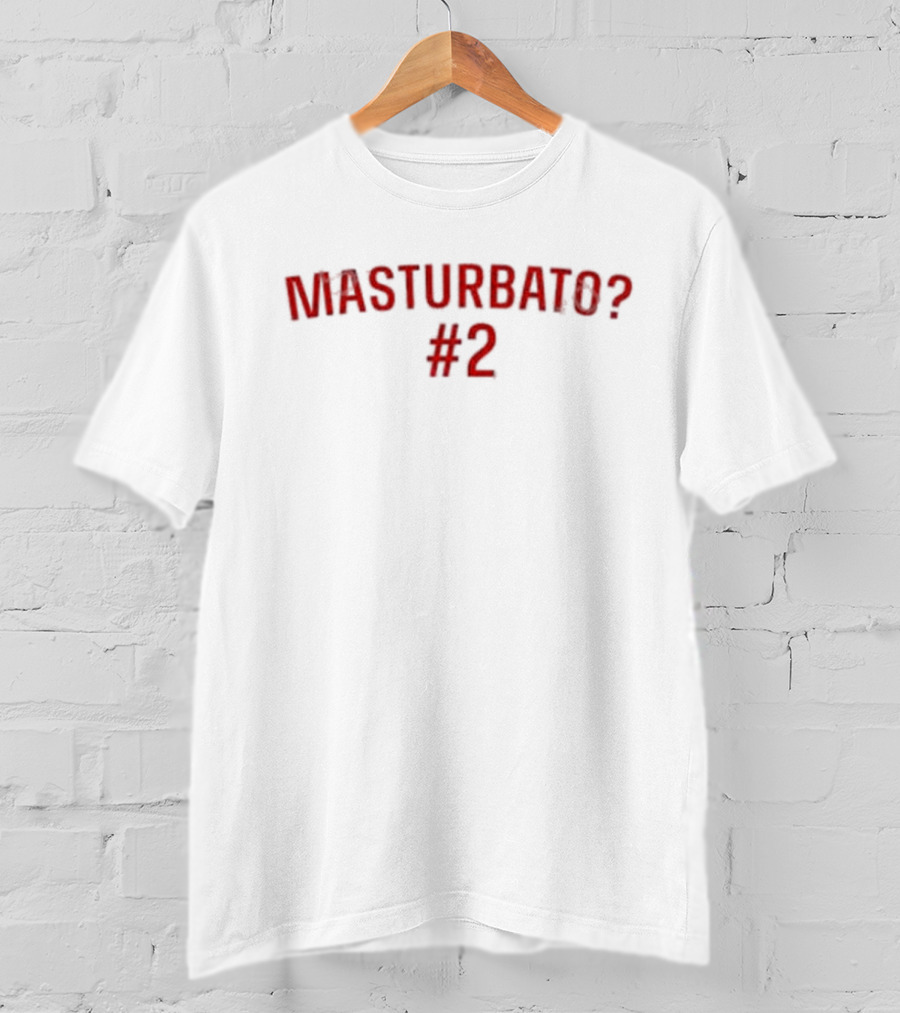Masturbato? #2 Retro T-Shirt