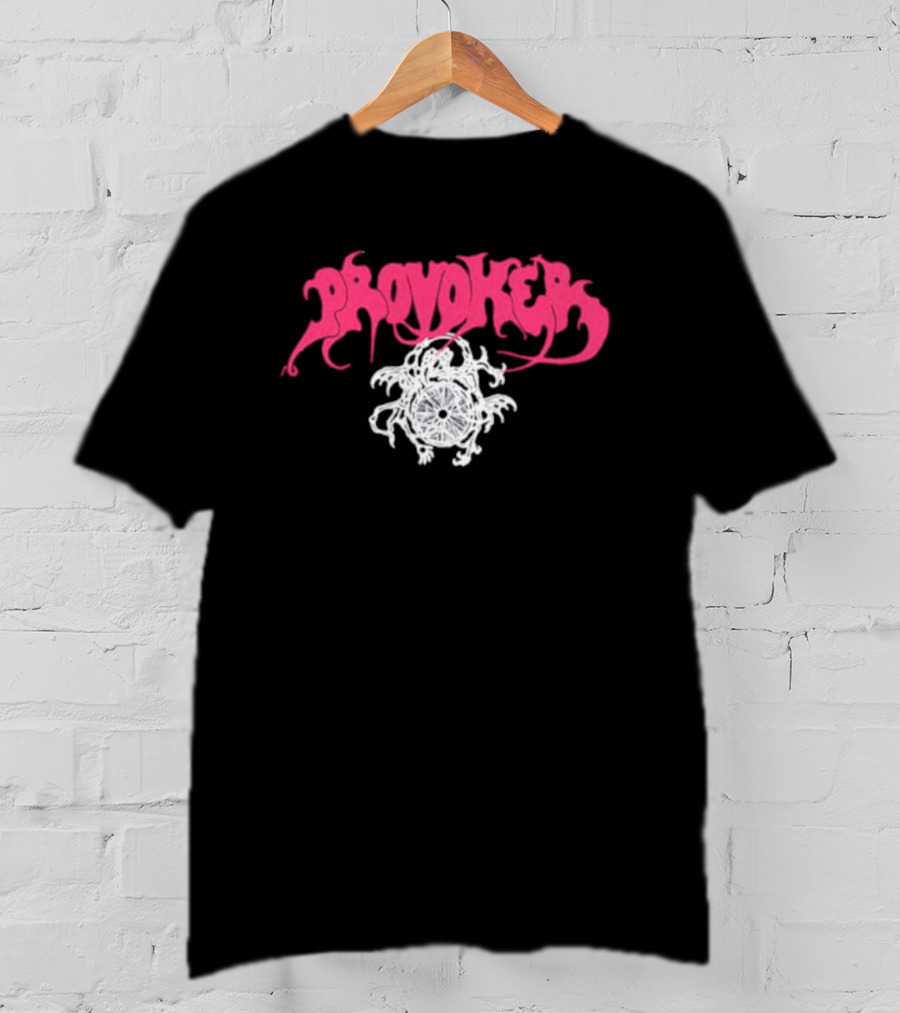 Provoker Demon Compass Wheel Emblem T-Shirt