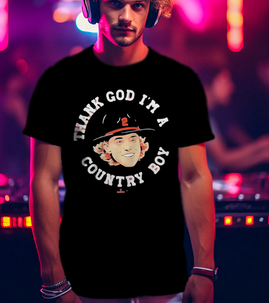 Thank God I’m A Country Boy Gunnar Henderson 2 Baseball T-Shirt