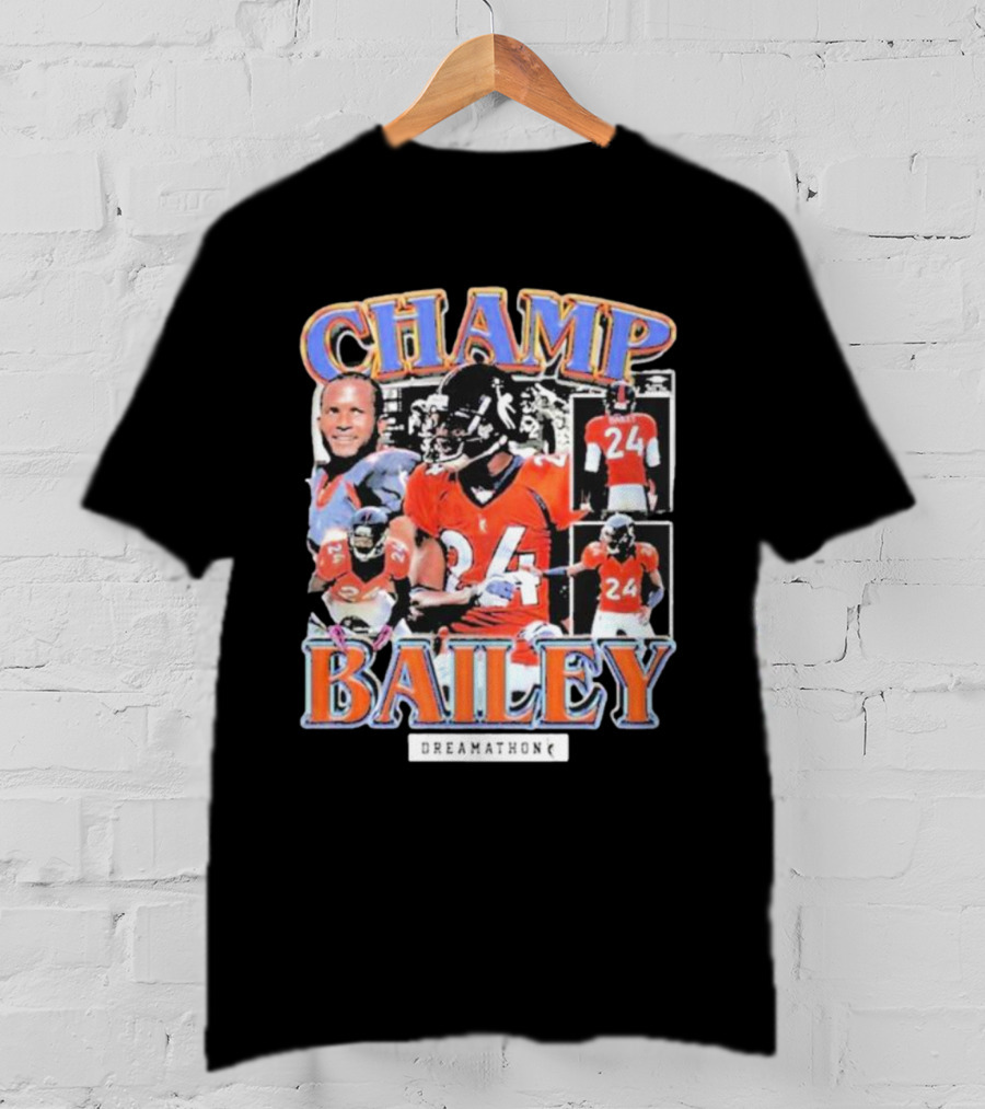 CHAMP BAILEY DREAMATHON NFL 24 T-Shirt