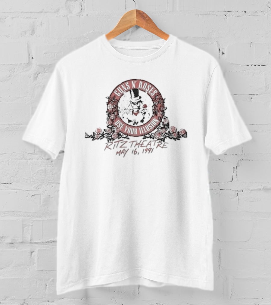 Guns N' Roses Use Your Illusion Ritz Theatre May 16 1991 T-Shirt