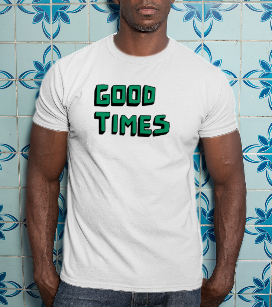 Good Times Bella Freud Black Shirt Fashion T-Shirt