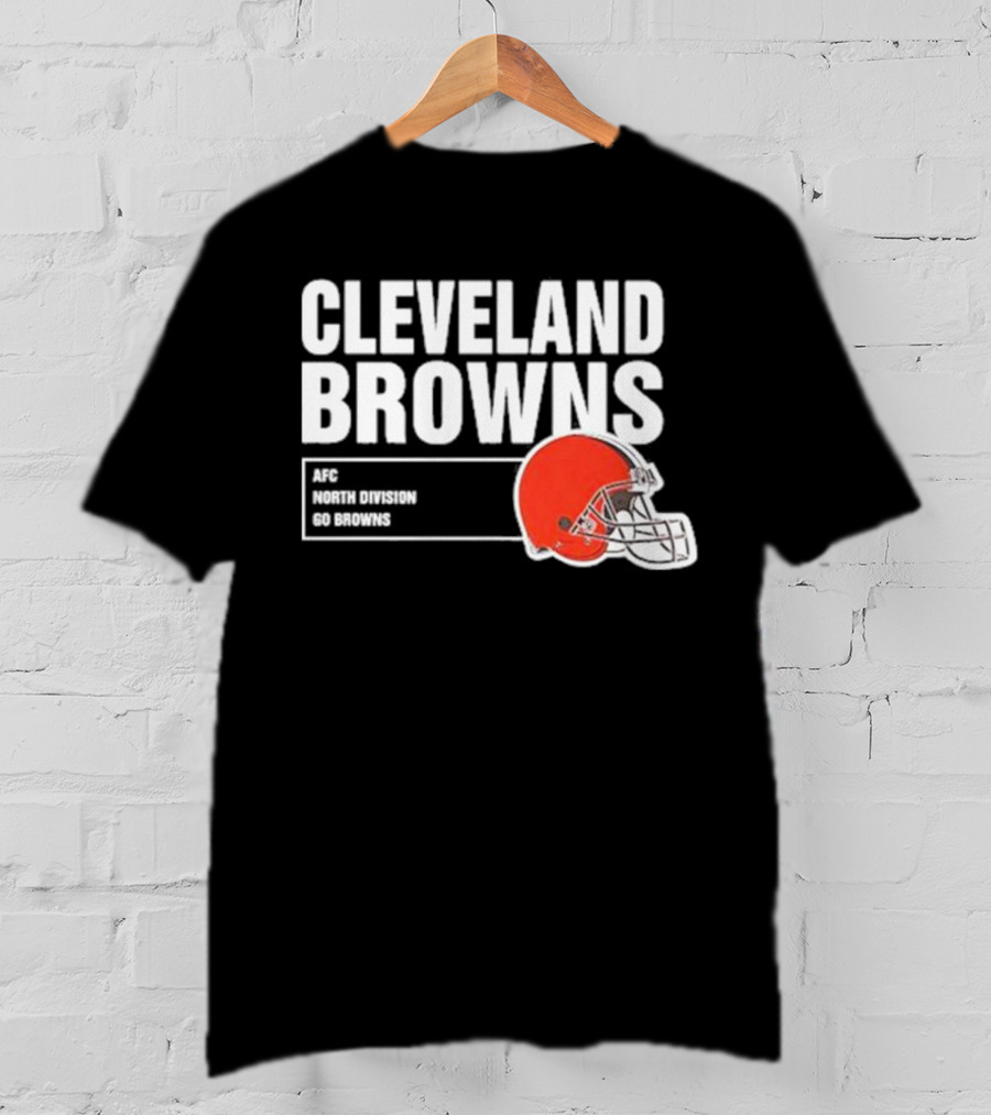 Cleveland Browns AFC North Division Go Browns T-Shirt
