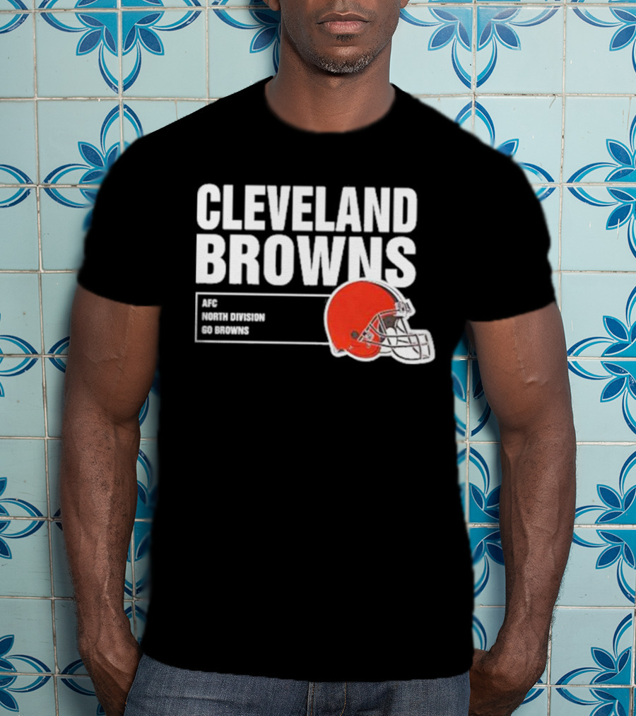 Cleveland Browns AFC North Division Go Browns T-Shirt