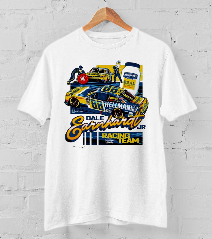 Dale Earnhardt Jr Racing Team Hellmann’s Real Cars 88 Racing Team T-Shirt