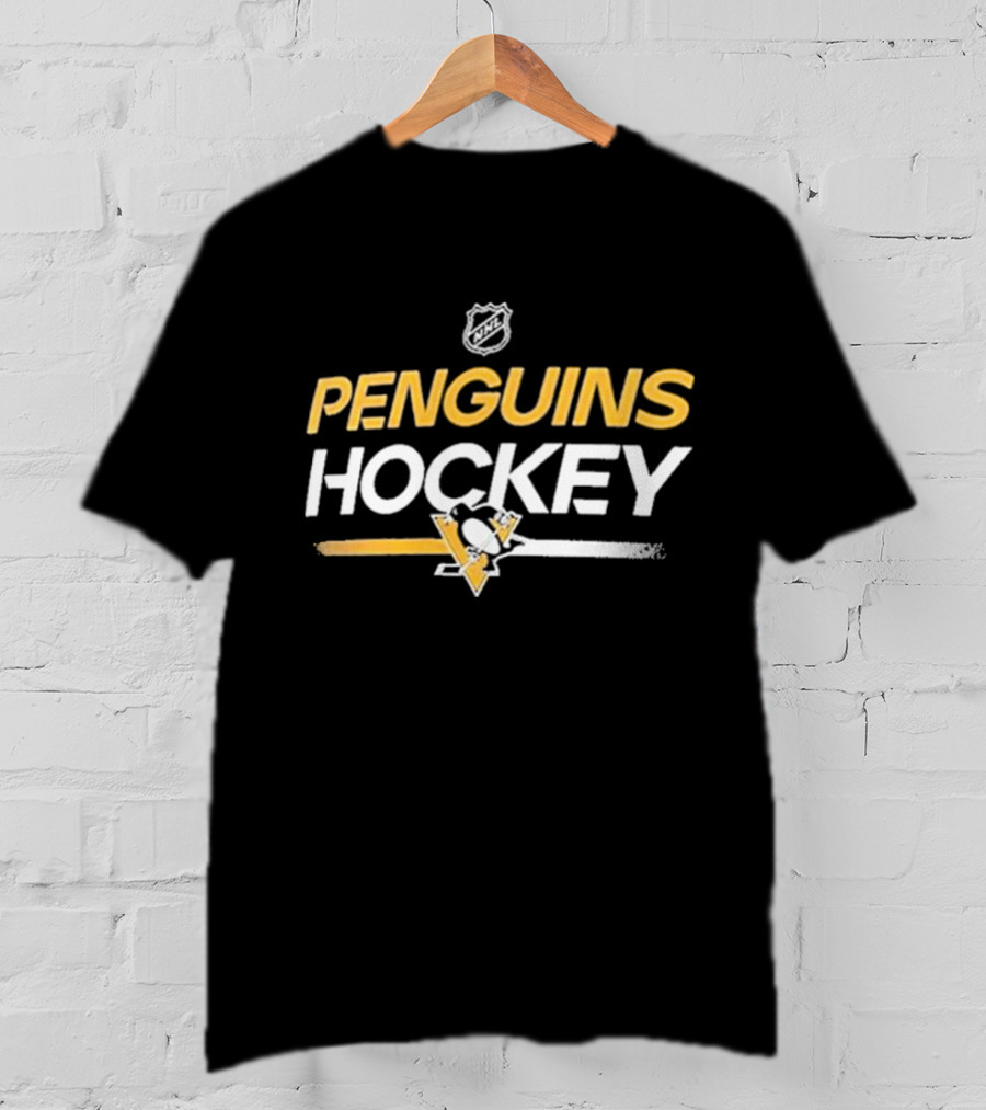 NHL Penguins Hockey Pittsburgh Penguins Authentic Pro Primary Replen T-Shirt