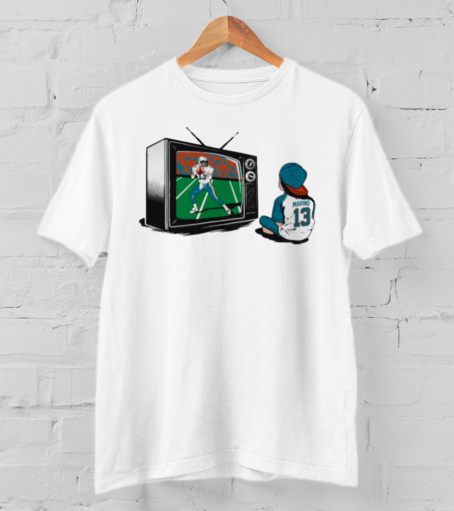 Youth Idols Watching Marino 13 Football Legend T-Shirt