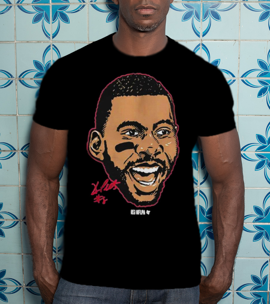 Kyle Pitts Swag Head NFLPA #8 T-Shirt