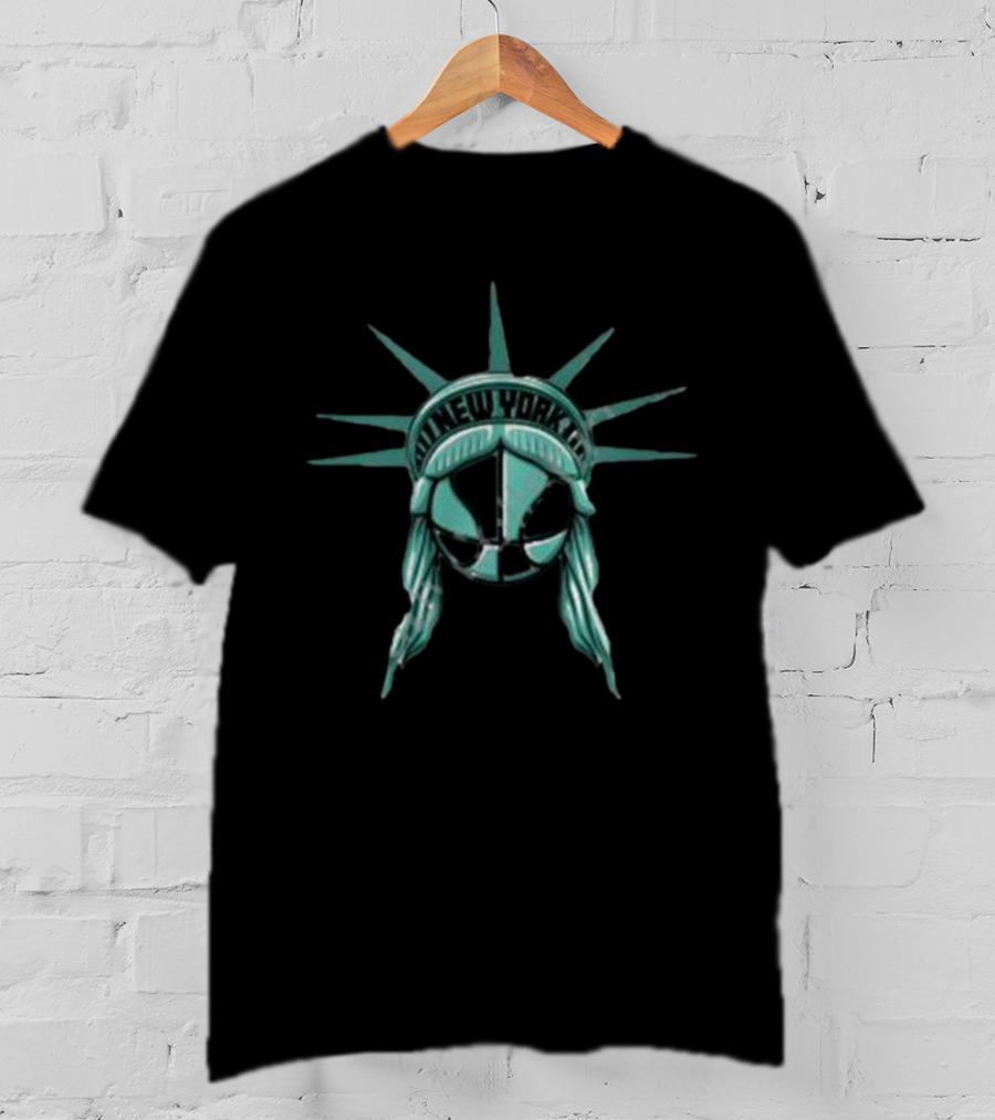 New York Lady Liberty Basketball Athlete T-Shirt