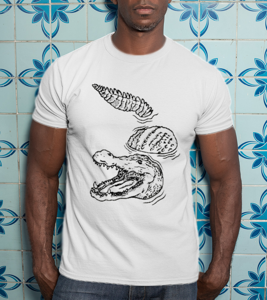 Let's Trip Alligator Irish Green Reptile Adventure T-Shirt