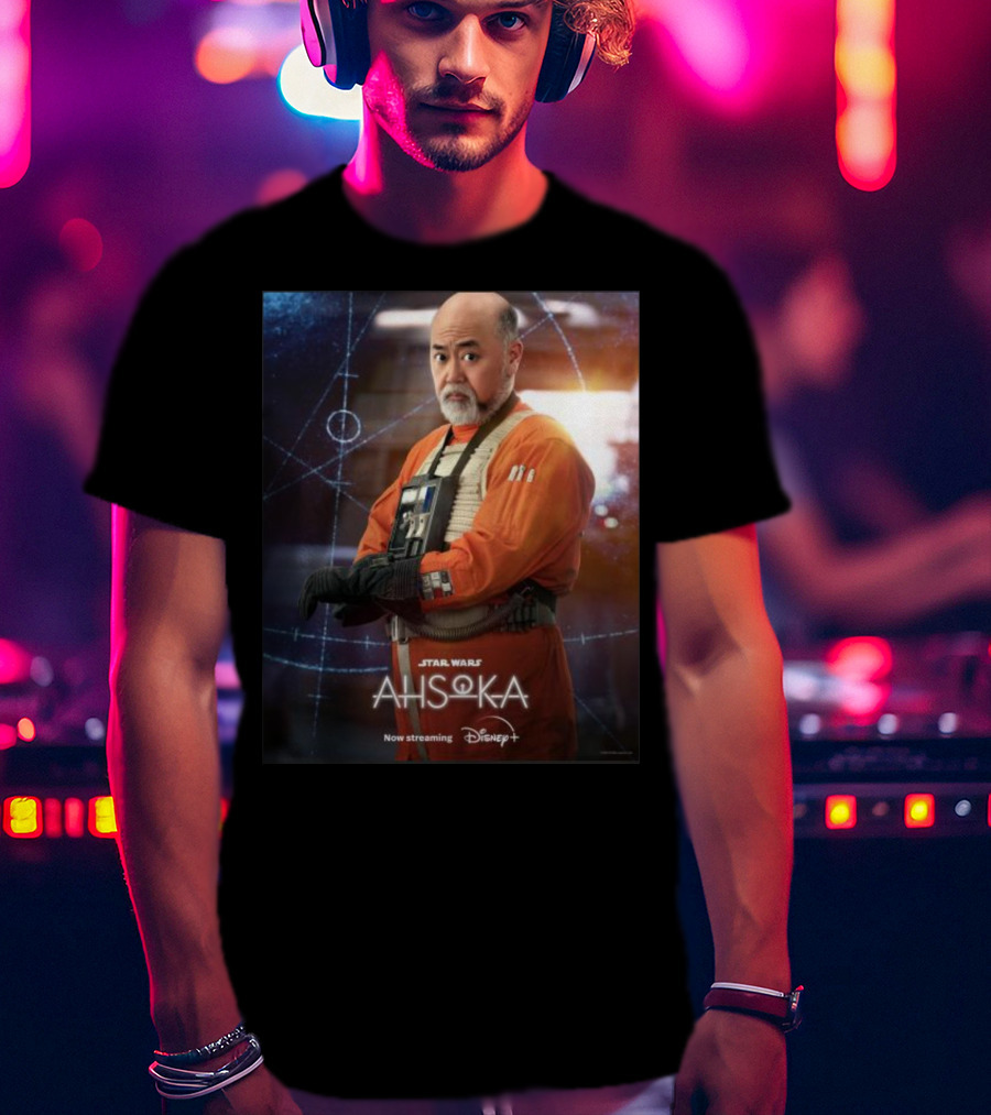 Ahsoka Carson Teva Character Star Wars Disney Plus Now Streaming T-Shirt
