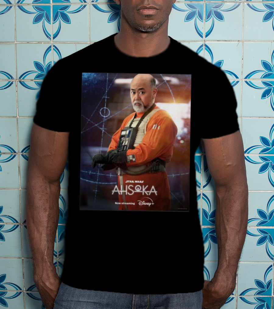 Ahsoka Carson Teva Character Star Wars Disney Plus Now Streaming T-Shirt