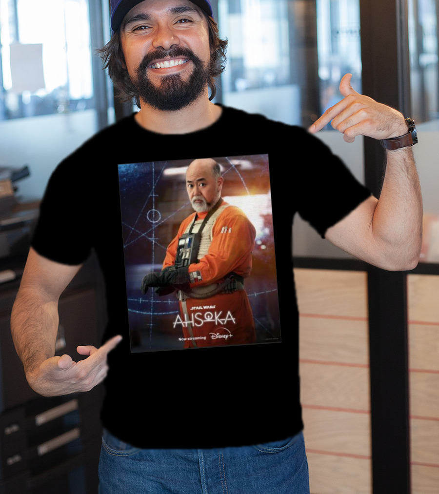 Ahsoka Carson Teva Character Star Wars Disney Plus Now Streaming T-Shirt
