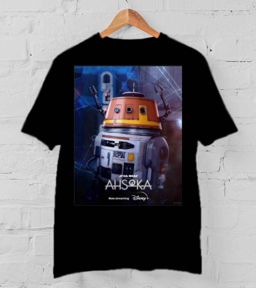 Star Wars Ahsoka Chopper Droid Character Now Streaming Disney+ T-Shirt