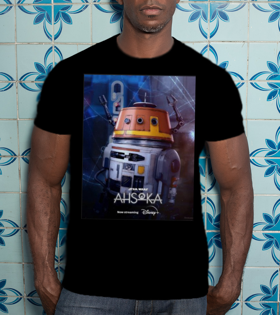 Star Wars Ahsoka Chopper Droid Character Now Streaming Disney+ T-Shirt