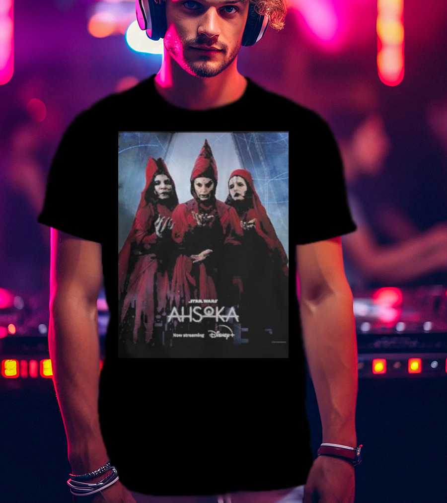 Star Wars Ahsoka The Great Mothers Now Streaming Disney Plus T-Shirt