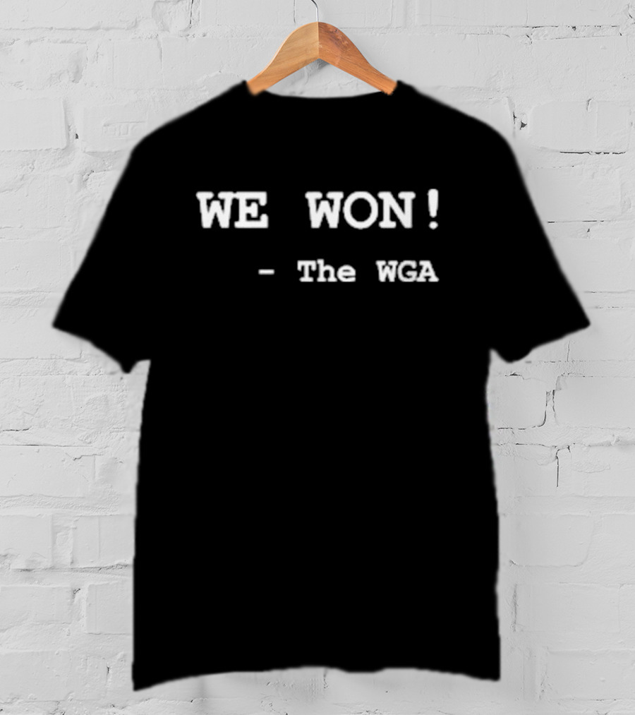 We Won The WGA Cap Danielle Nicki T-Shirt