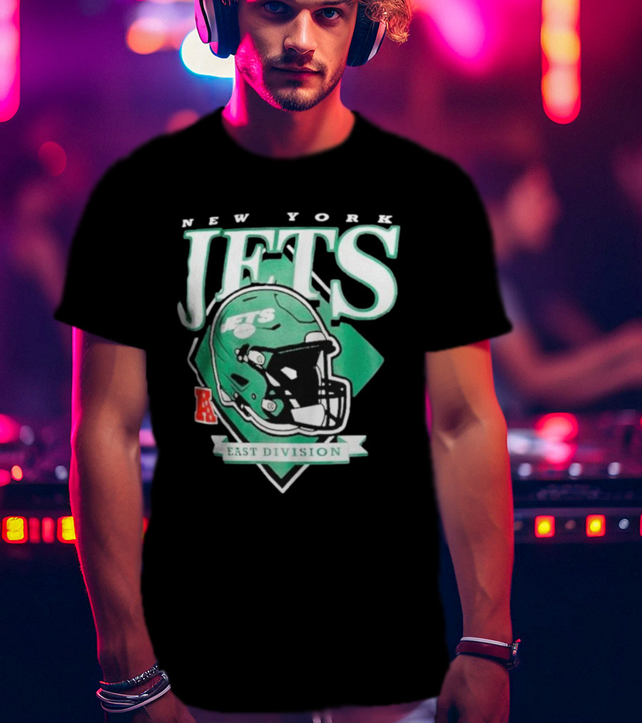 New York Jets East Division Helmet T-Shirt
