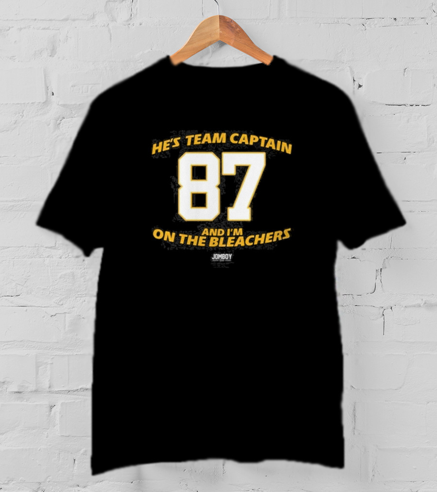He’s Team Captain 87 And I’m On The Bleachers Jomboy T-Shirt
