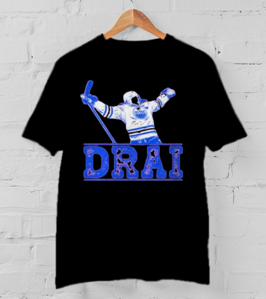 Leon Draisaitl Edmonton Oilers Drai Hockey T-Shirt