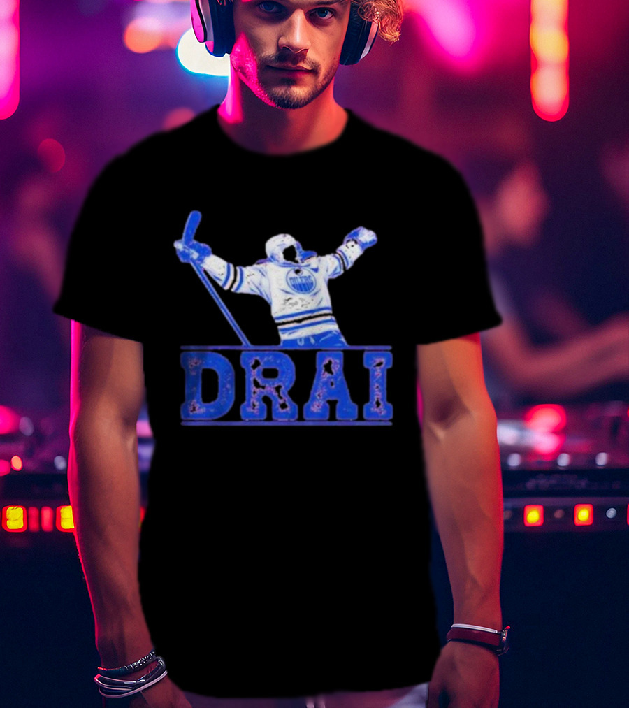 Leon Draisaitl Edmonton Oilers Drai Hockey T-Shirt