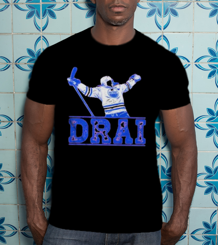 Leon Draisaitl Edmonton Oilers Drai Hockey T-Shirt