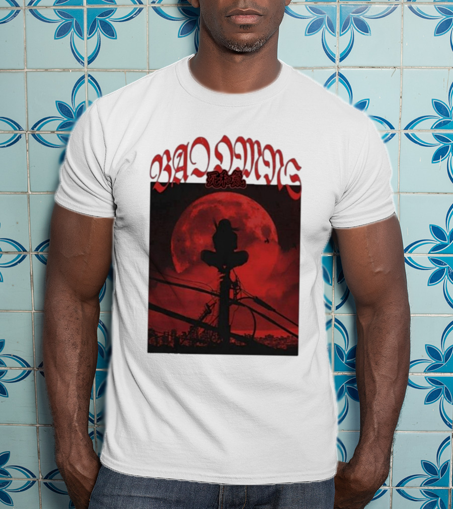 Bad Omens Red Moon Powerlines T-Shirt