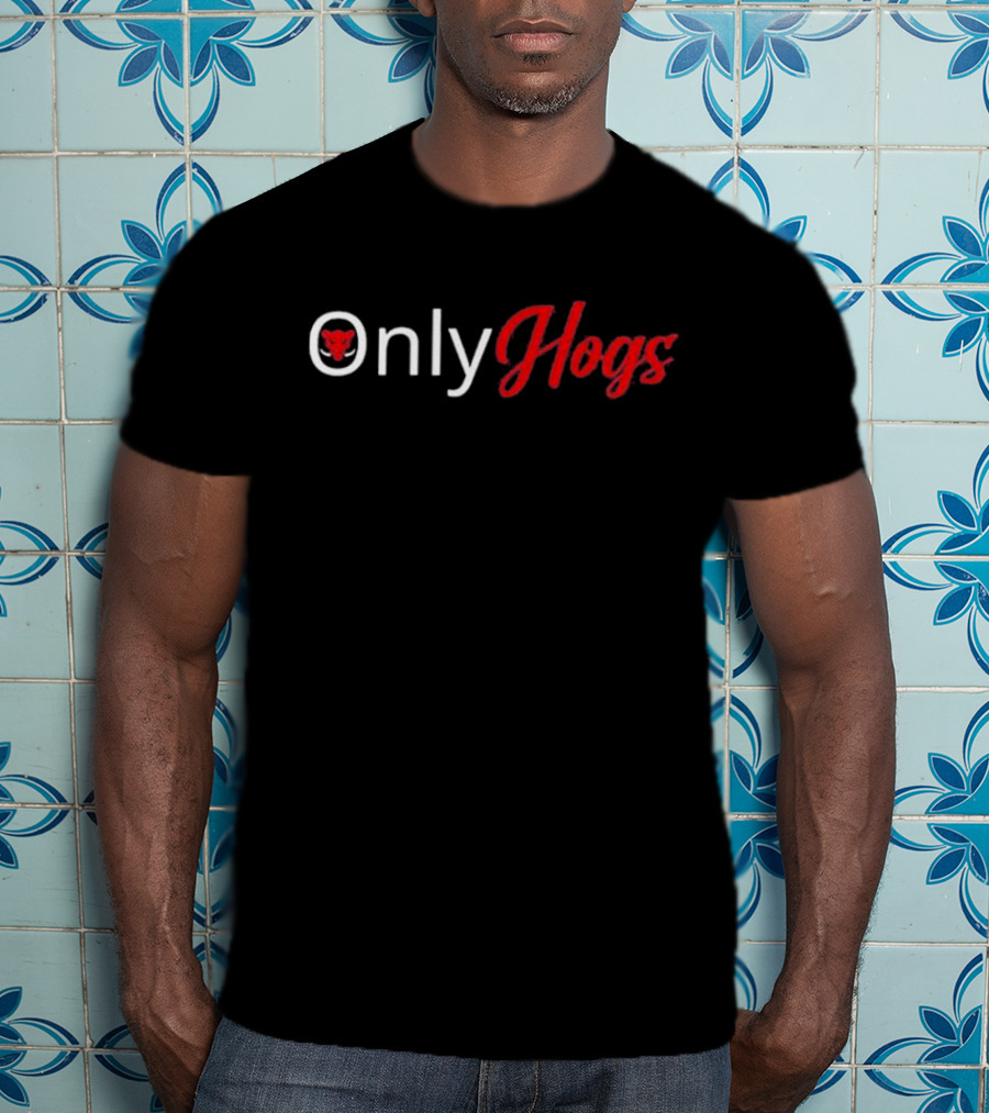 Only Hogs Razorback Pig T-Shirt